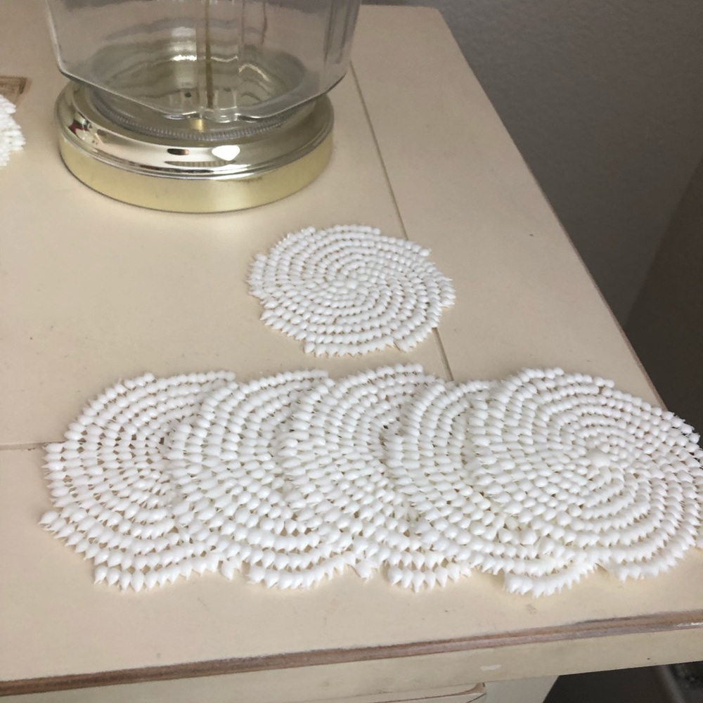 Homemade Coasters ❄️🤍🦋🐚🌊 - Picture 5 of 9